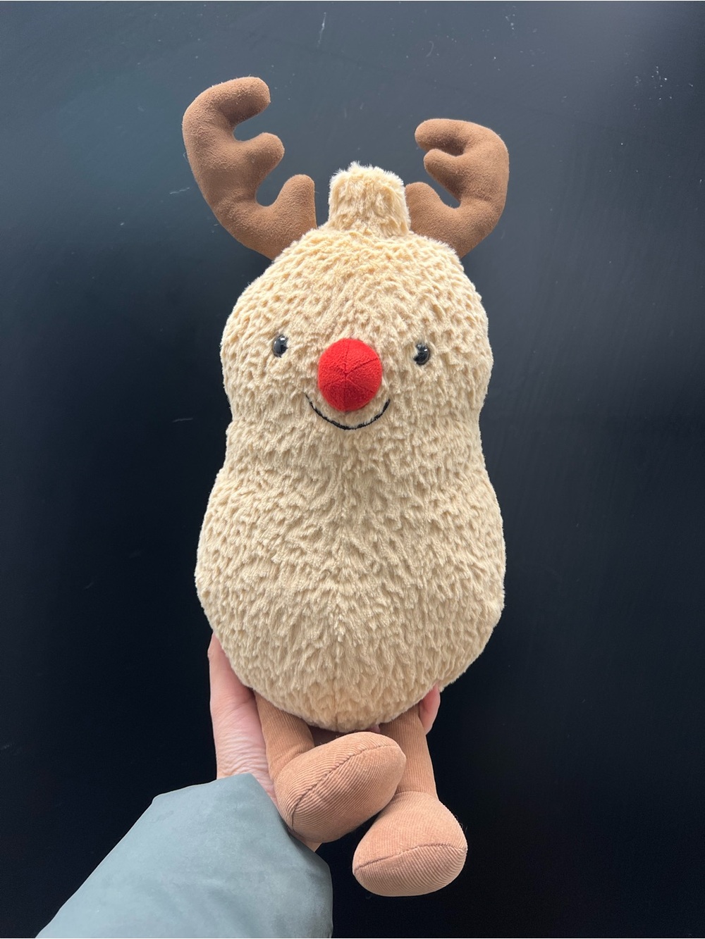 Jellycat Large Reindeer Peanut NWT